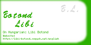 botond libi business card